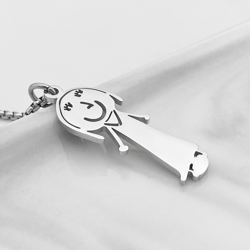 Customized Childrens Drawing Keychain