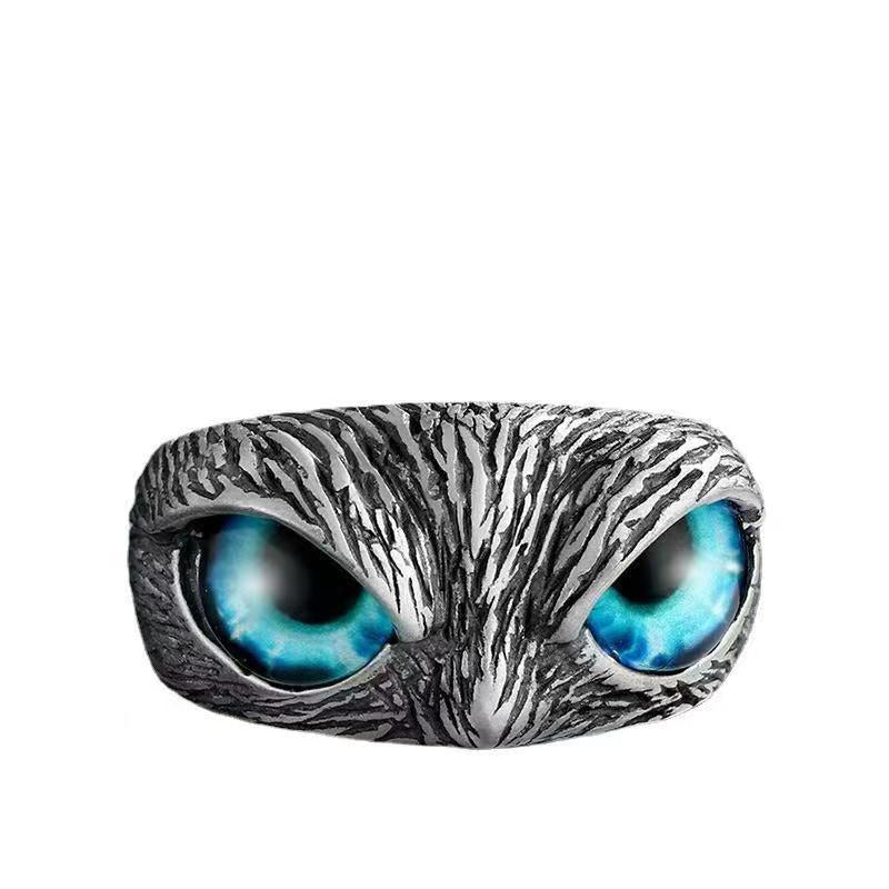 Vintage Owl Ring Adjustable Ring