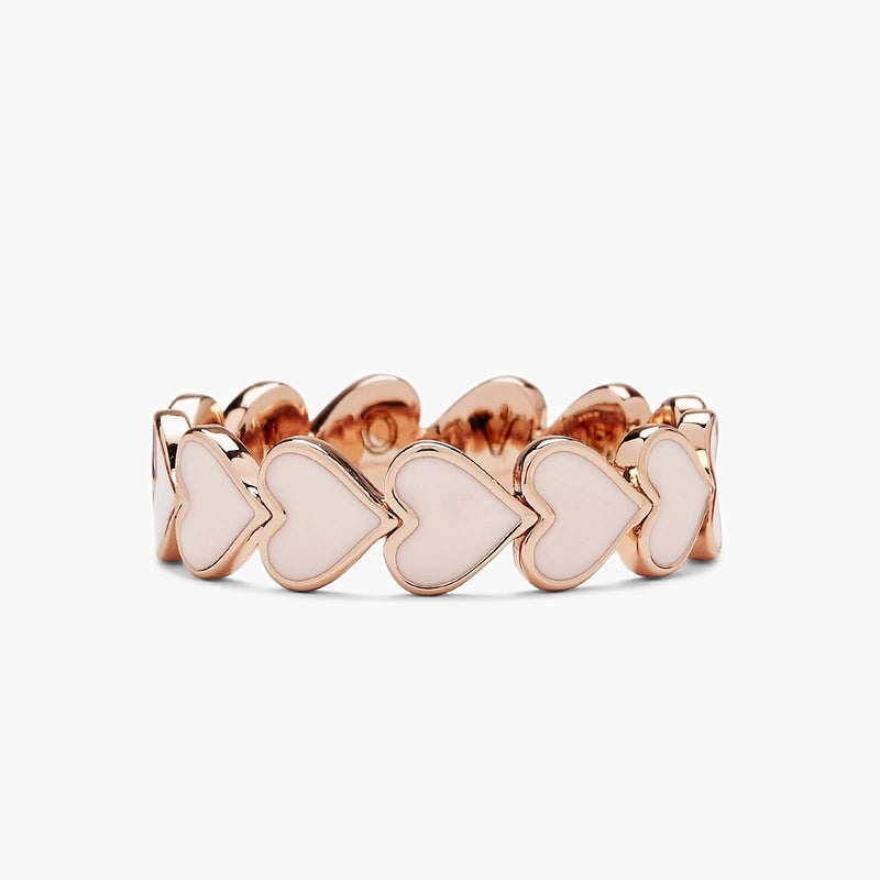 LOVE HEARTS BAND RING