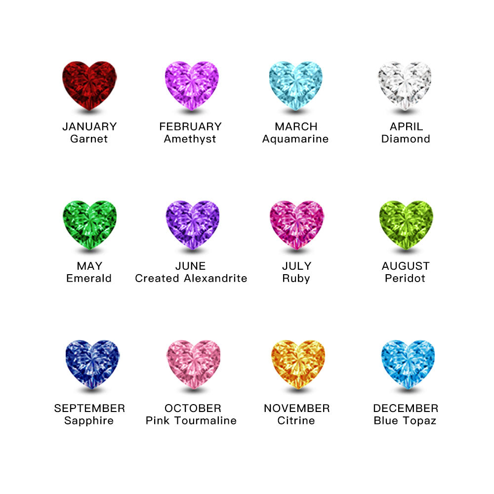 Mum Birthstone Necklace