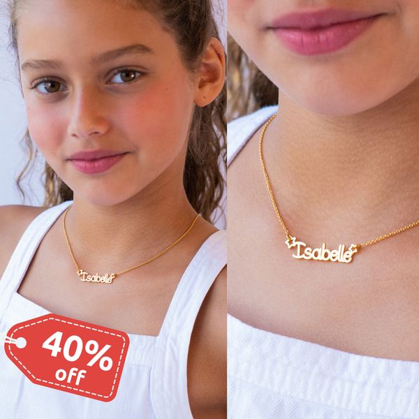 Butterfly Name Necklace