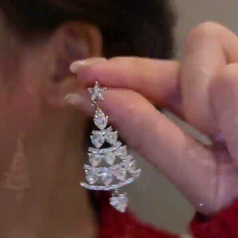 🔥 Early Christmas Sale-49% OFF🎁Christmas Tree Earrings