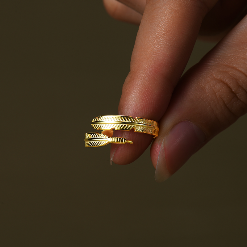 ADJUSTABLE PLUME RING