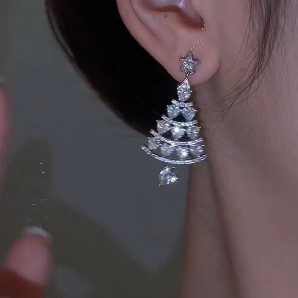🔥 Early Christmas Sale-49% OFF🎁Christmas Tree Earrings