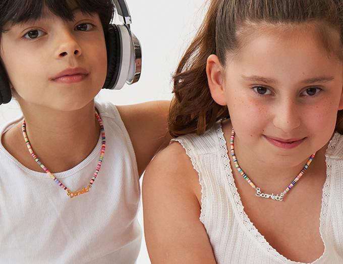 Rainbow Magic Girls Name Necklace