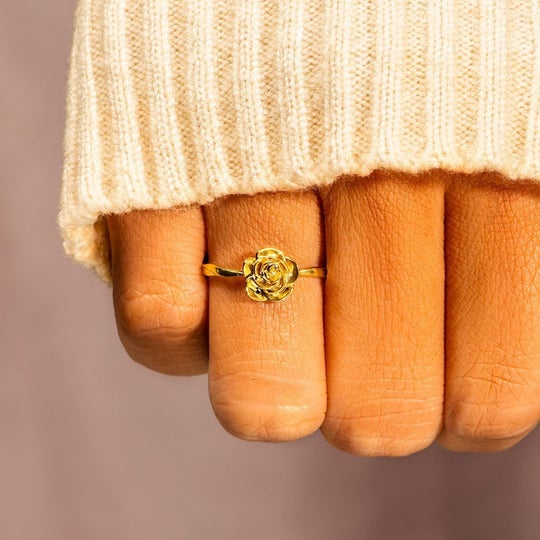 YOU ARE MY PICK ROSE RING