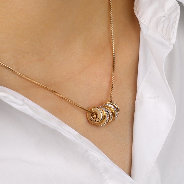 Candy necklace with personal charms