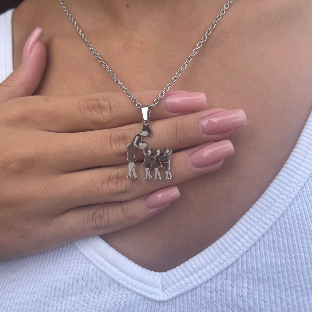 Necklace "MOTHER AND CHILDREN"