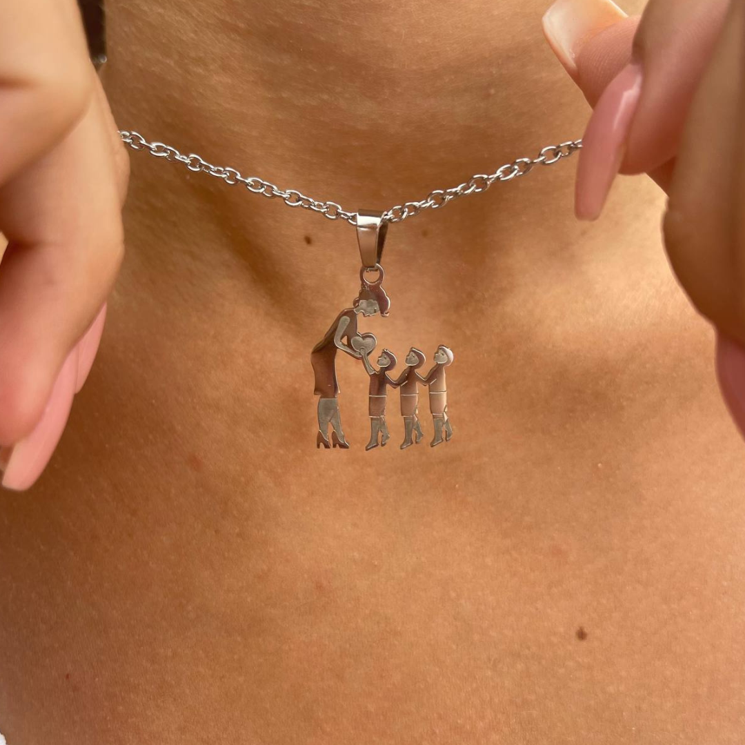 Necklace "MOTHER AND CHILDREN"