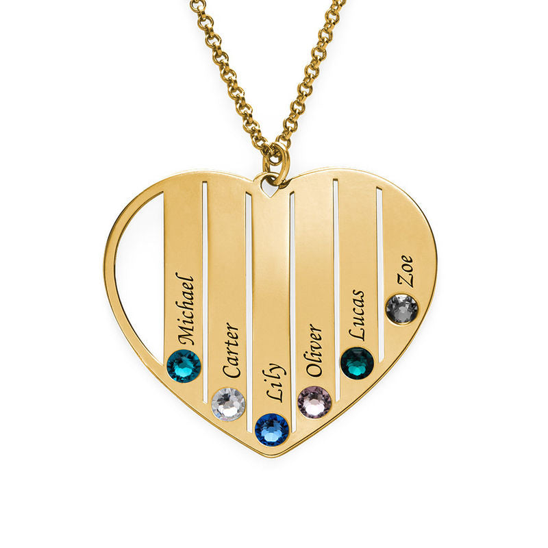 Mum Birthstone Necklace