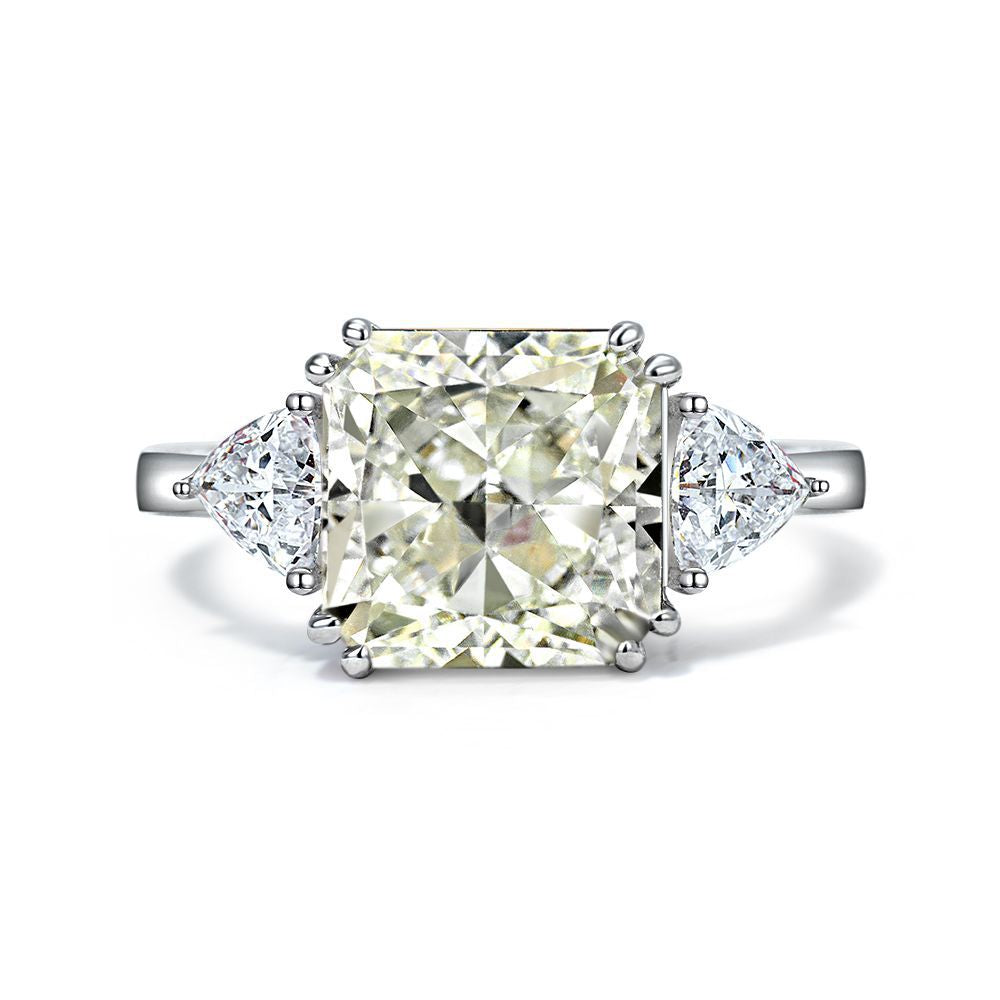 11 Carat Baguette S925 Silver Ring