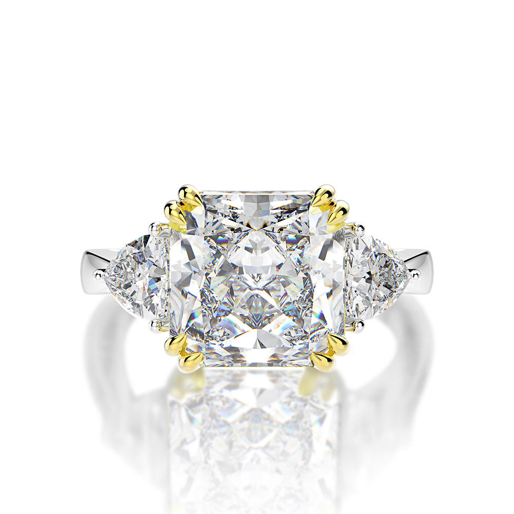 11 Carat Baguette S925 Silver Ring