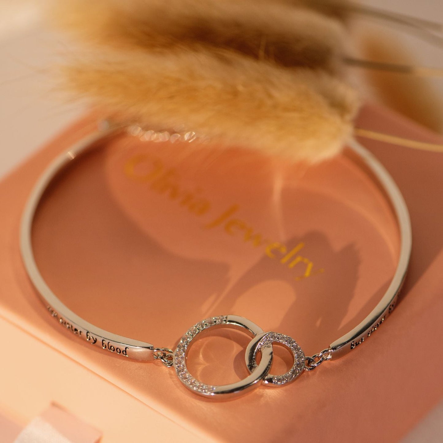 To My Best Friend - 'Sisters By Heart' Bracelet