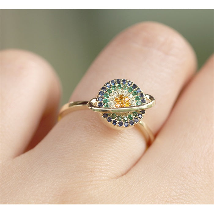 Spinning Galaxy | Anxiety Relief Ring