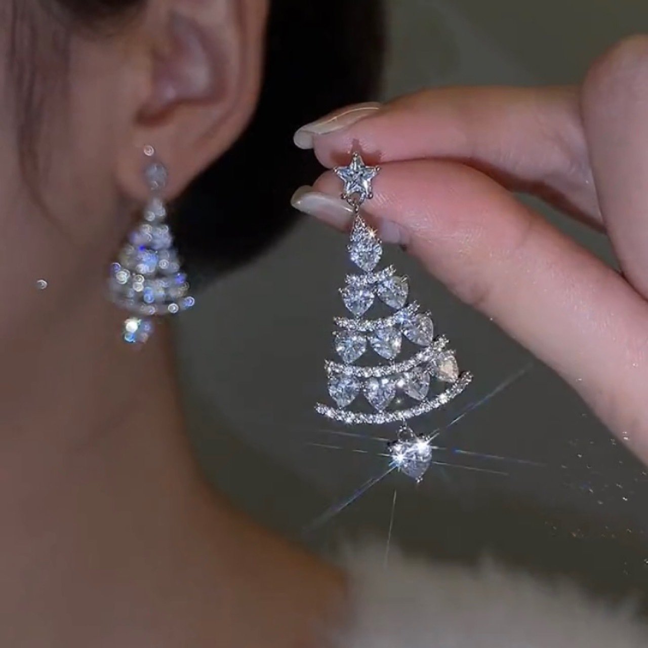 🔥 Early Christmas Sale-49% OFF🎁Christmas Tree Earrings