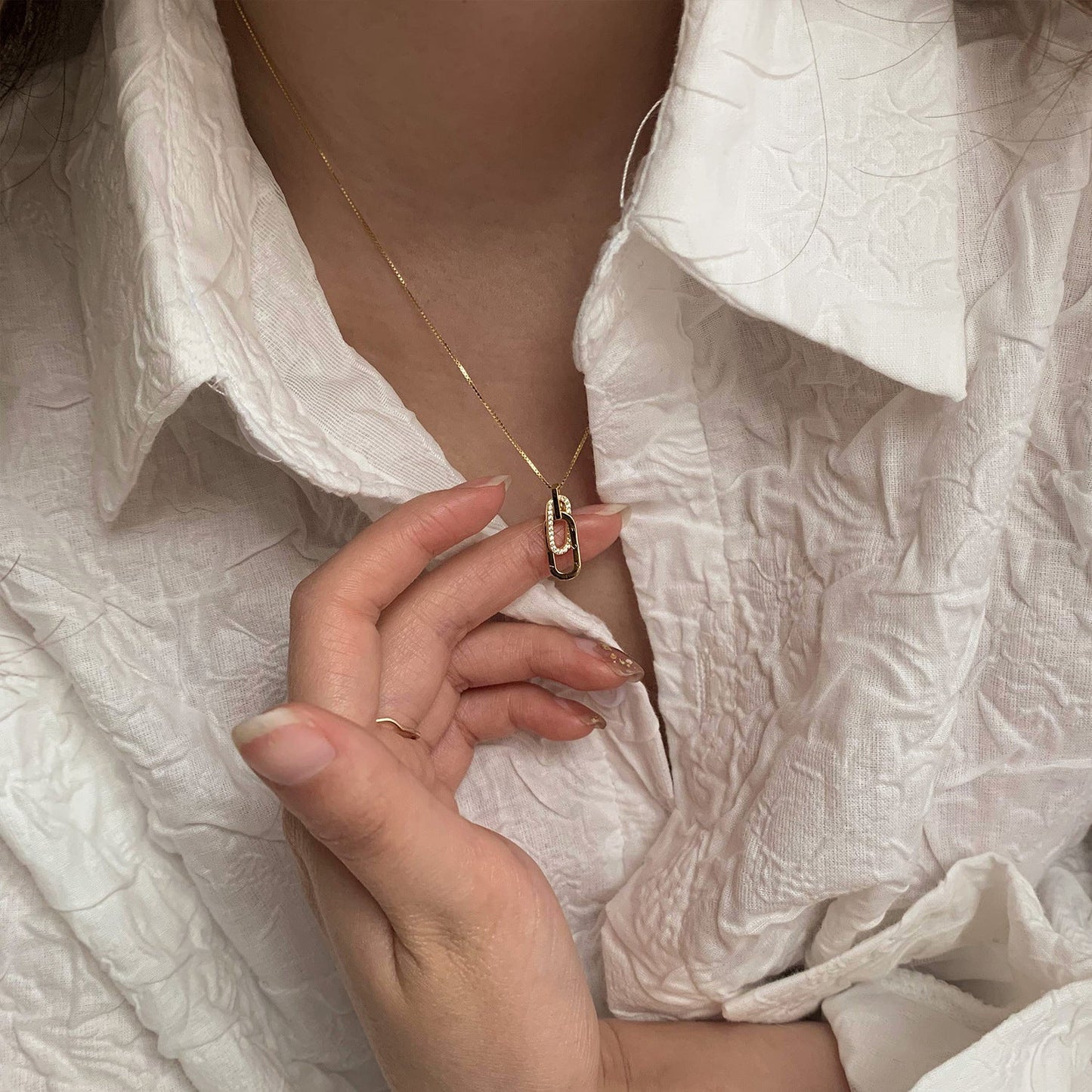 "Mother & Daughter Forever Linked Together" Necklace