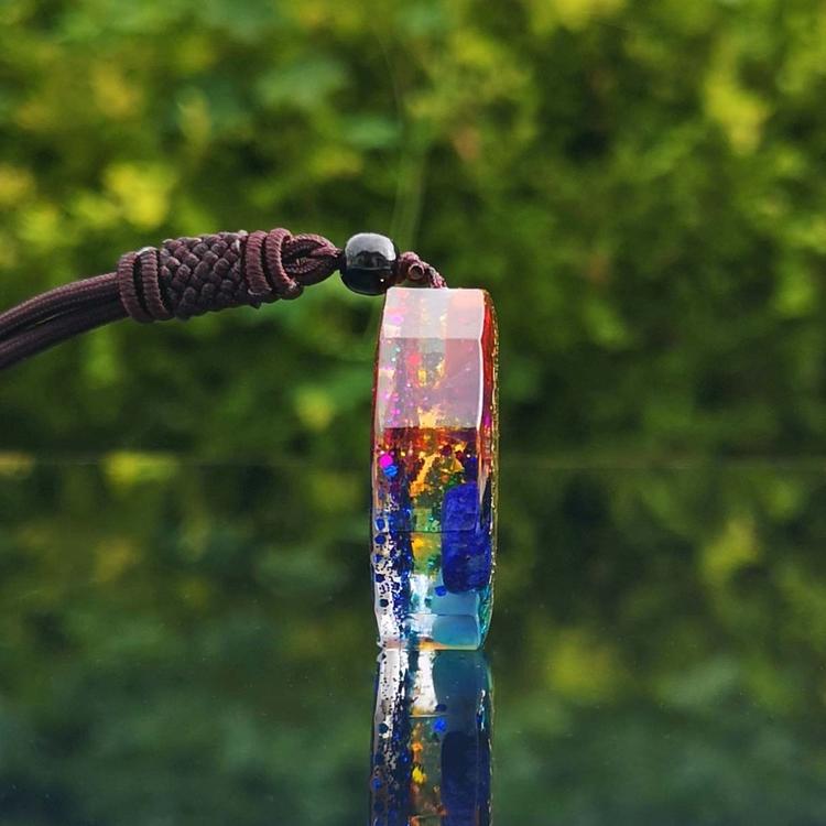 7 Chakra Organite Energy and Meditation Necklace