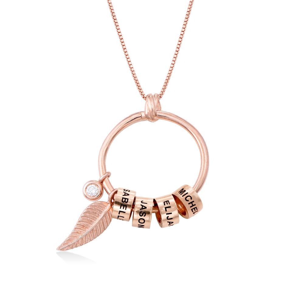Linda Circle Pendant Necklace in Sterling Silver