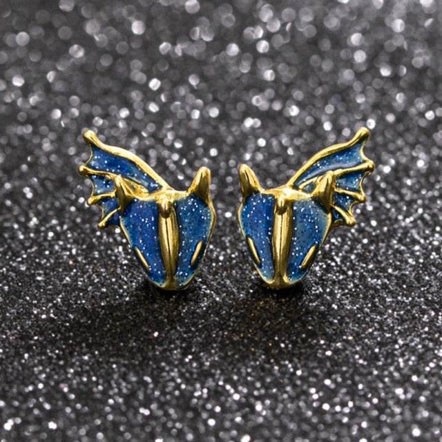 Fashion Enamel Dragon Rings
