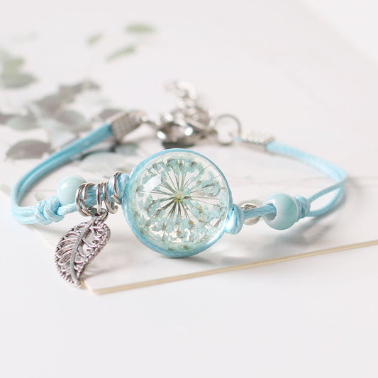 Eternal Flower Crystal Bracelet Gift For Her