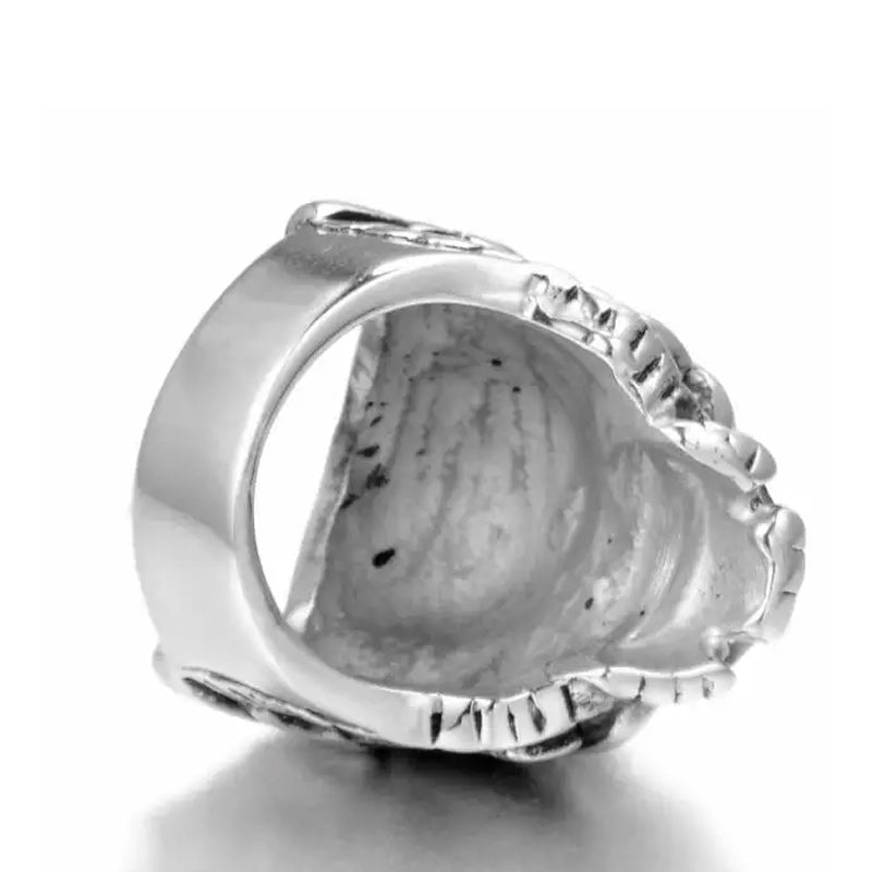 Harley-Davidson Skull Ring Inspired Motorcycle Ring