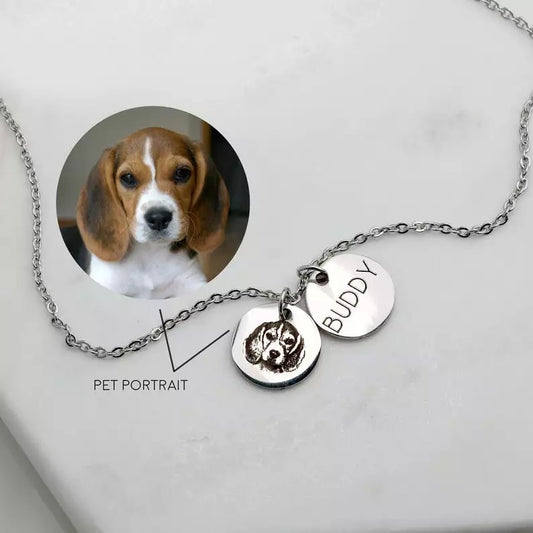 Custom Pet Memorial Necklace