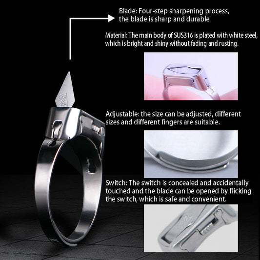 50% Off Multifunctional Self Defense Ring