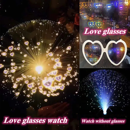Love Romance Fiber Optic Light Bunch