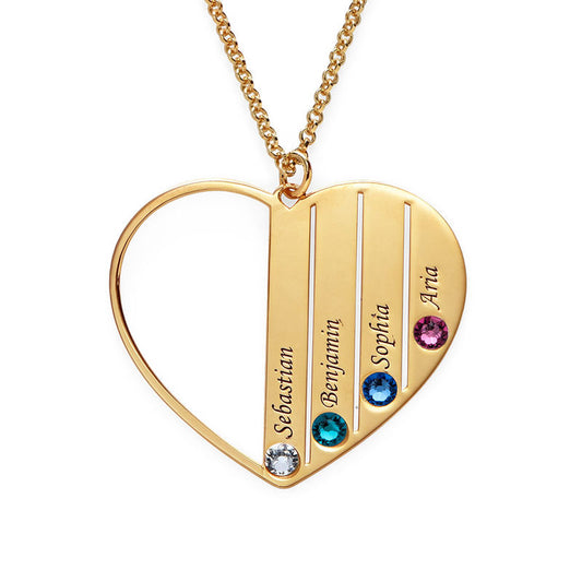 Mum Birthstone Necklace
